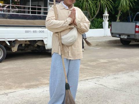 กิจกรรม "รวมพลังสร้างสัปปายะ สู่วัดด้วยวิถี 5ส" (Big Cleaning Day) ณ วัดป่าสมบูรณ์ธรรมาราม