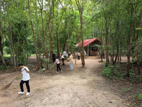กิจกรรม "รวมพลังสร้างสัปปายะ สู่วัดด้วยวิถี 5ส" (Big Cleaning Day) ณ วัดป่าสมบูรณ์ธรรมาราม