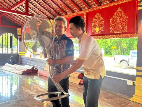 กิจกรรม "รวมพลังสร้างสัปปายะ สู่วัดด้วยวิถี 5ส" (Big Cleaning Day) ณ วัดป่าสมบูรณ์ธรรมาราม