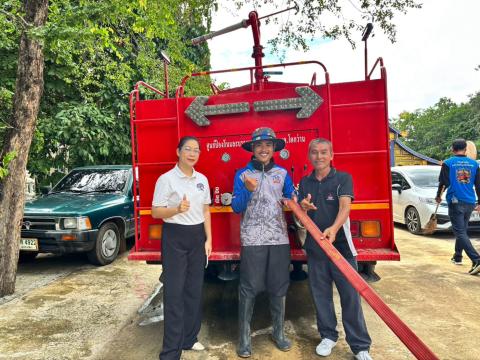 กิจกรรม "รวมพลังสร้างสัปปายะ สู่วัดด้วยวิถี 5ส" (Big Cleaning Day) ณ วัดป่าสมบูรณ์ธรรมาราม