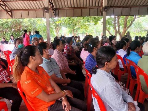 โครงการส่งเสริมการออกกำลังกาย"สูงอายุฝึกสมองเพื่อสุขภาพ ขยับกาย สบายชีวา"