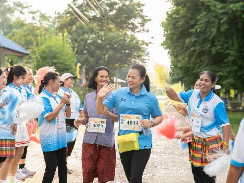 โครงการส่งเสริมการออกกำลังกาย เดิน-วิ่ง เพื่อสุขภาพของประชาชน